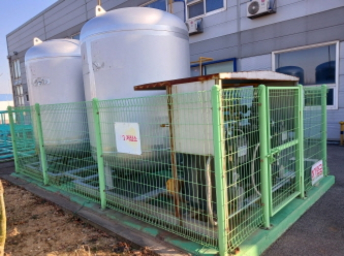 목록1. 제시외 건축물로 LPG저장소(저장탱크 2개)