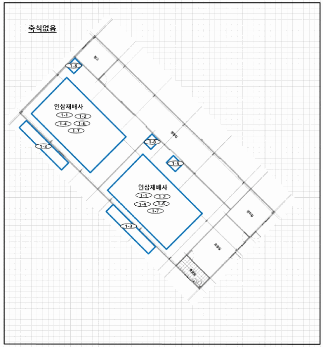 기계기설배치도