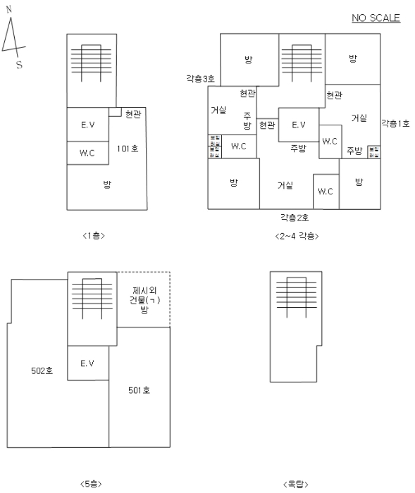 건 물 개 황 도