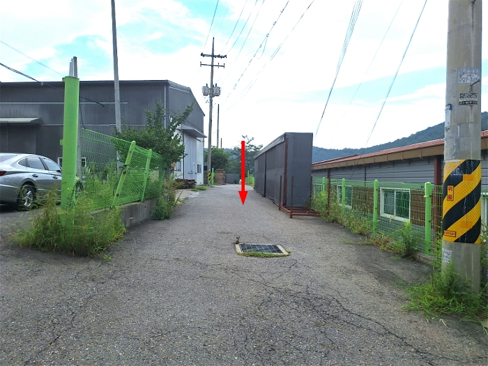 [ 본건 기호(8) 일부 전경 - 북동측에서 촬영 ]