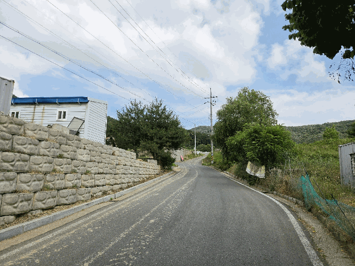 기호(5) 토지 전경(남서측에서 촬영)