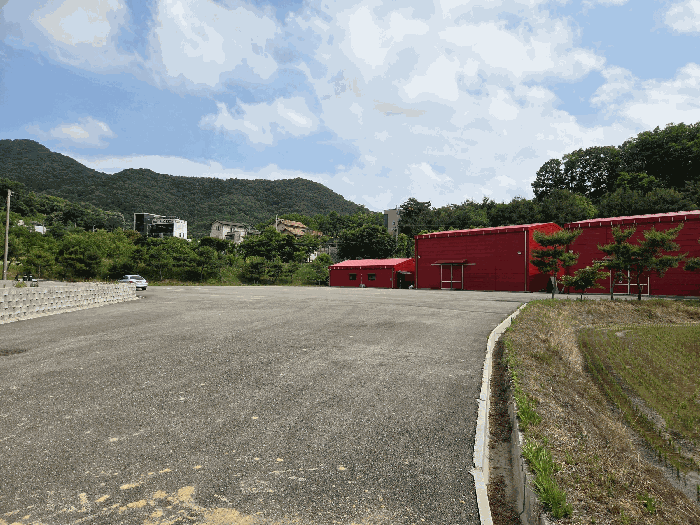 기호(1) 토지 전경(북서측에서 촬영)