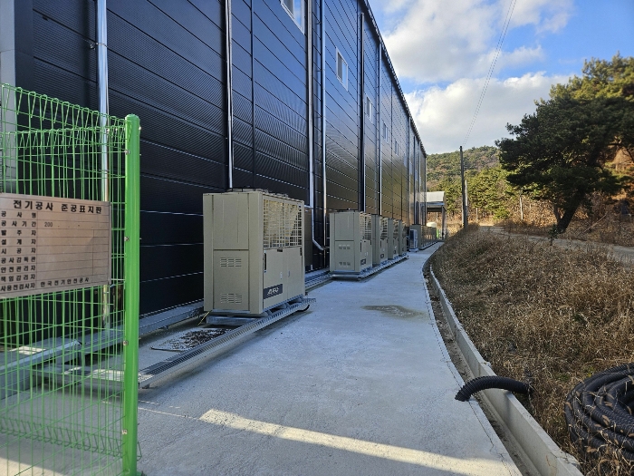 냉각기 외부 실외기