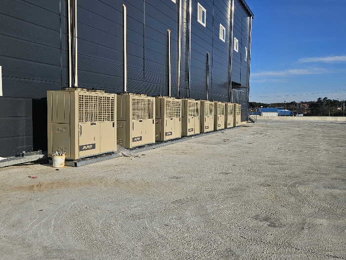 냉각기 외부 실외기