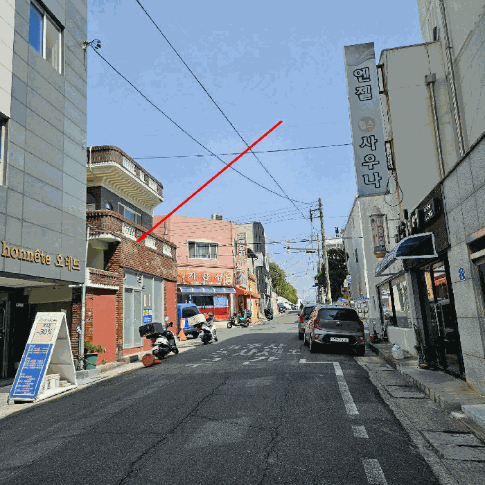 주위환경(남서측에서 촬영)