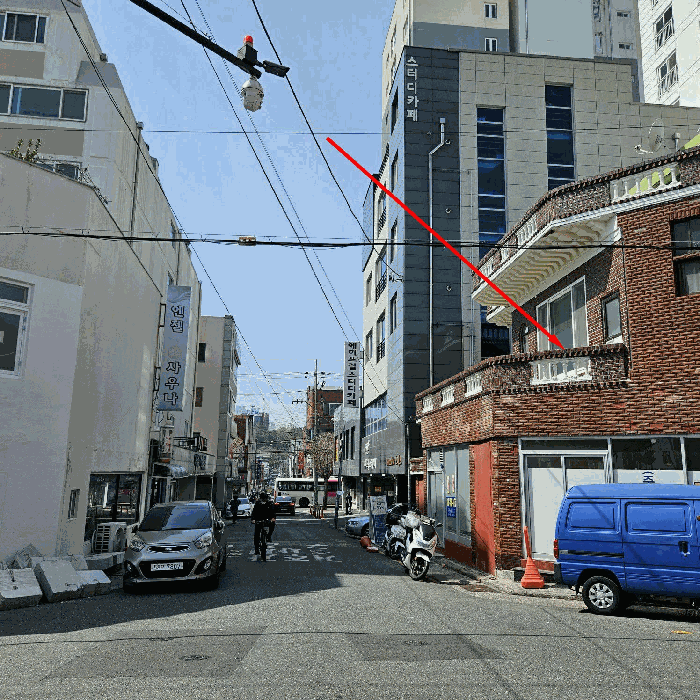 주위환경(동측에서 촬영)