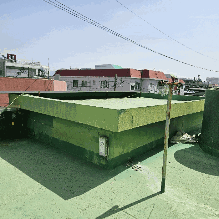 다락방 위치(옥상에서 촬영;기호(2-1) 2층 건물가격에 포함)