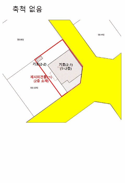 지적및건물개황도