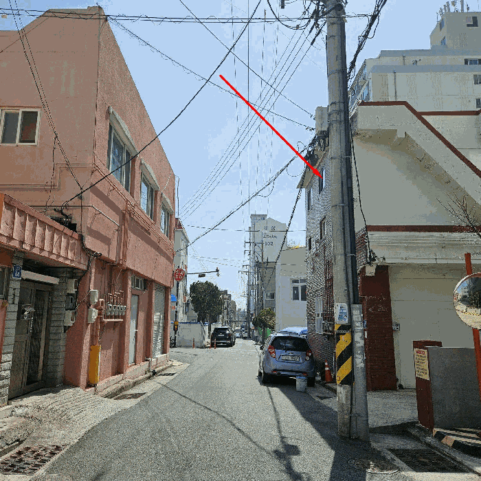 주위환경(북측에서 촬영)