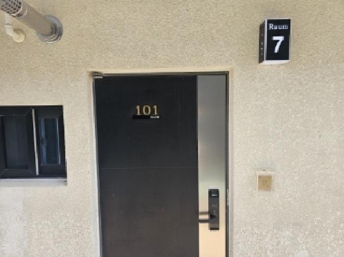 목록 1-2번 지상의 목록 5번 목적건물(2층호스텔) 전경(101호객실)