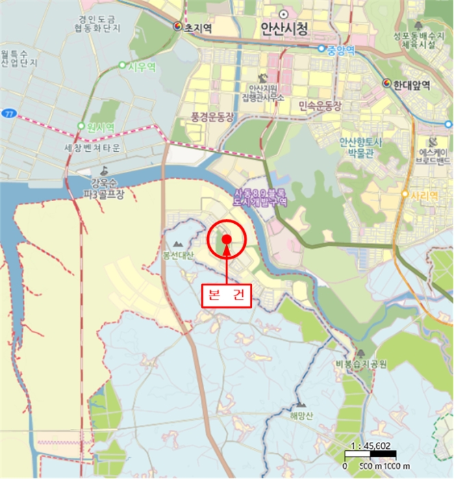 광 역 위 치 도