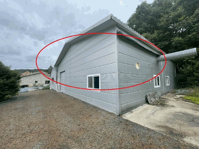 기호 3 공장 동측 전경