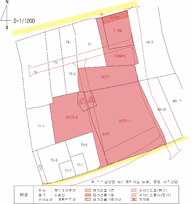 지적 및 건물개