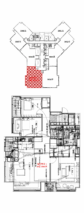 호별배치도 및 내부구조도