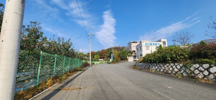 [ 기호 1), 10) 토지 진입부분 ]