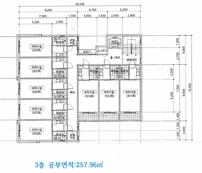 내 부 구 조 도(3층)