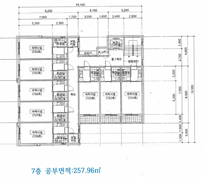 내 부 구 조 도(7층)
