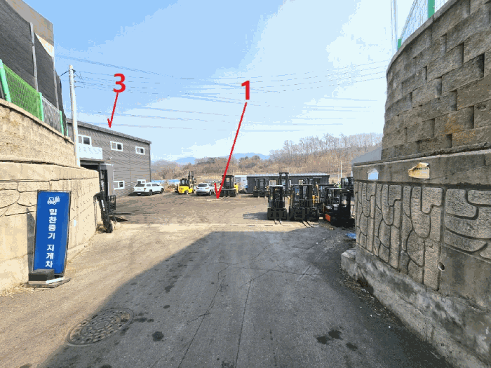 본건 전경(남서측에서 촬영)