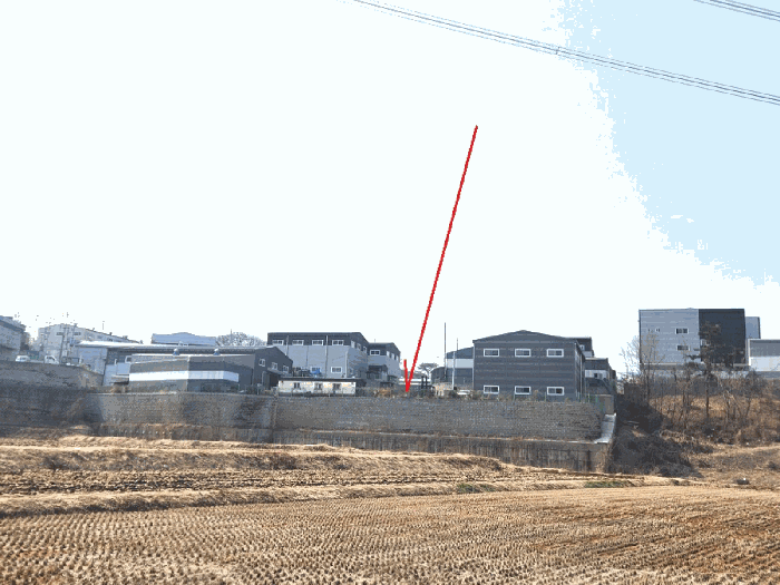 본건 및 주위 전경(동측에서 촬영)