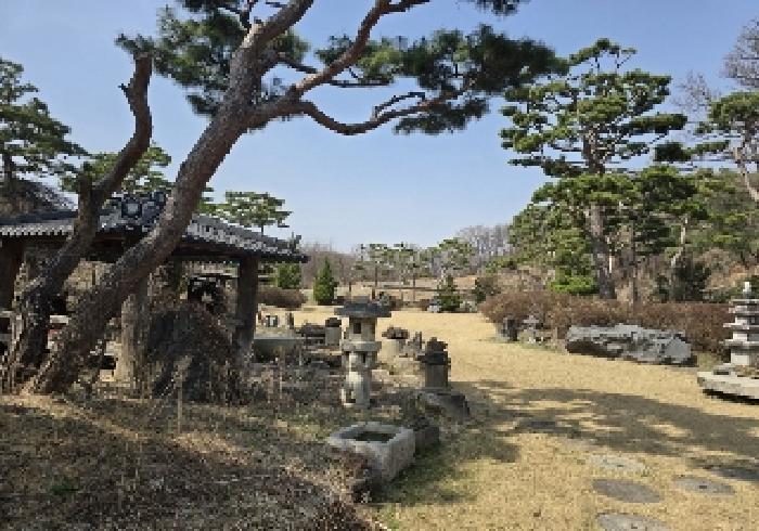 목적물 1번에 정자