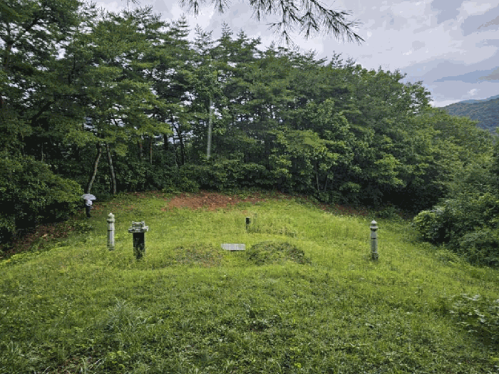본건 지상에 소재하는 분묘