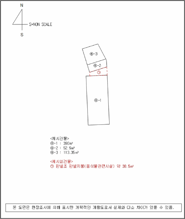 지적 및 건물개