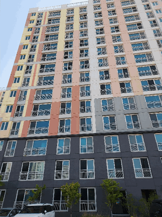 본건아파트 외관