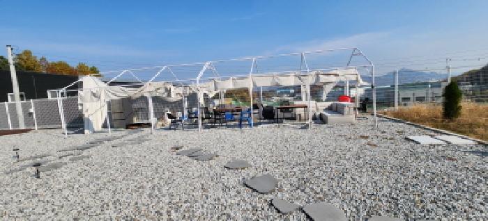 목록1 소재 제시외1 천막 전경