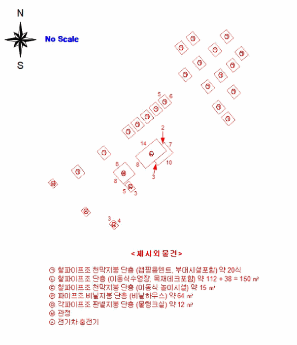 건 물 개 황 도