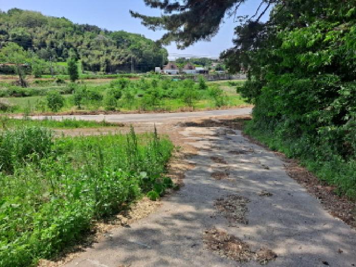 목록 2 서북쪽 진입로부분 기존도로방향