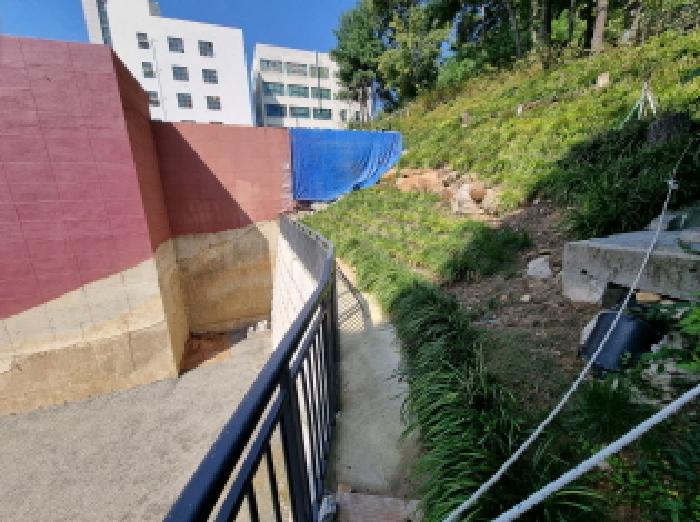 목록1 북동쪽 경계선 부근 모습