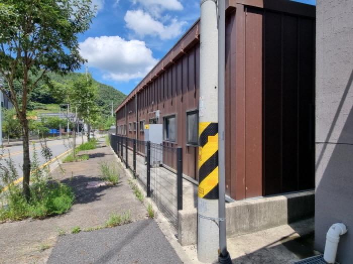 목록3 토지 서쪽 경계선 부근(남쪽에서 북쪽방향 촬영)