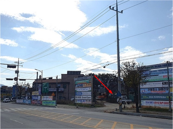본건 전경(북측 촬영)