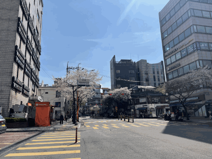 아파트단지 남서측 주변환경