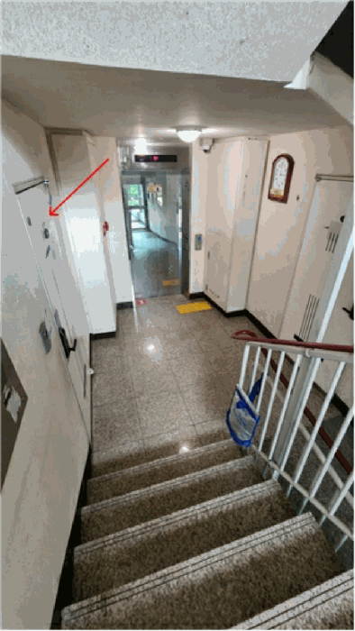 제1층 복도전경