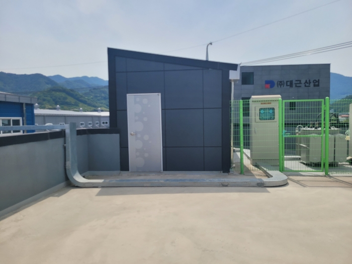 제시외(ㄱ),본건 기호(4) 옥상층 소재