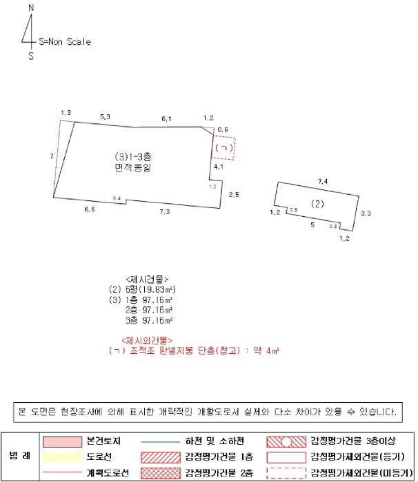 건 물 개 황 도