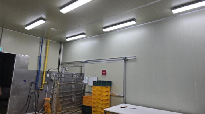 공장저당목록인 냉동 및 냉장창고의 전경