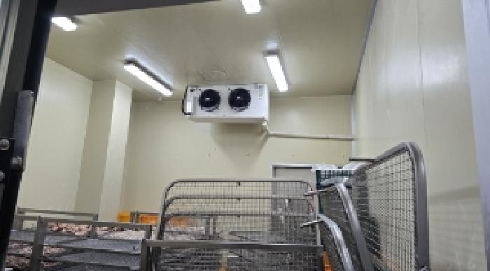 공장저당목록인 냉동 및 냉장창고의 전경