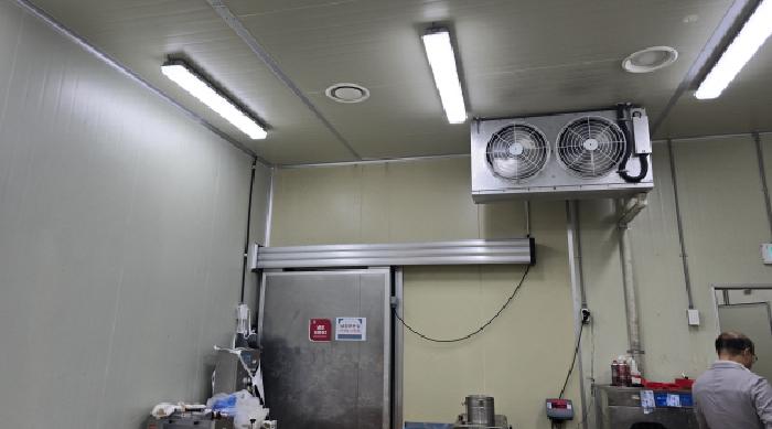 공장저당목록인 냉동 및 냉장창고의 전경