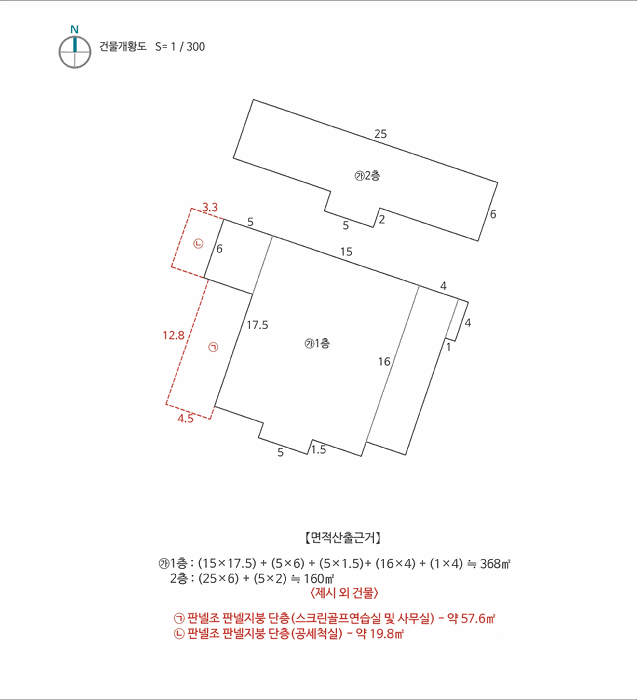 건 물 개 황 도