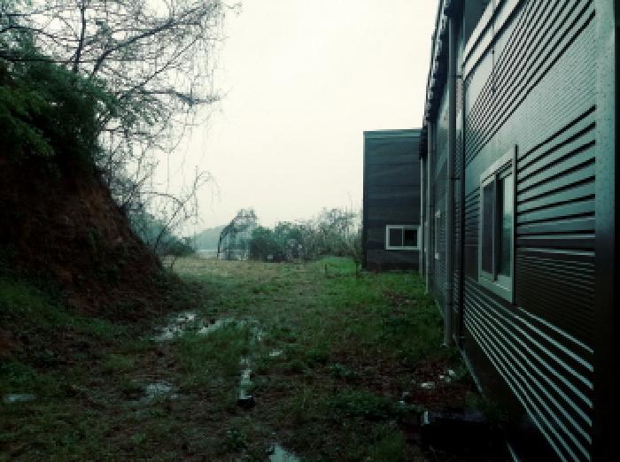 * 본건물 후면 전경