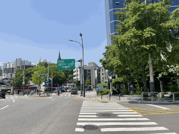 본건 남측 주변환경