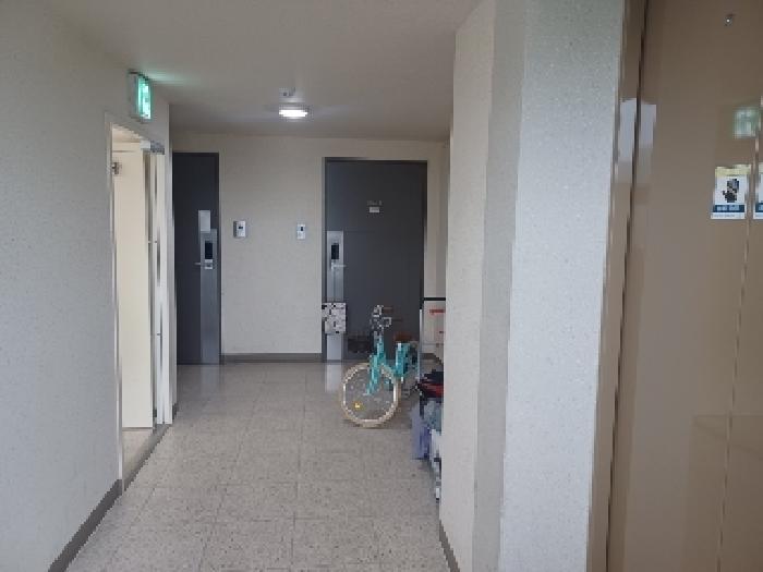 본건 민락동 호반베르디움 1804동 1503호가 위치한 15층복도 현황사진