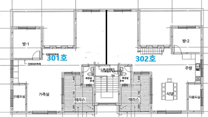 건 물 개 황 도(3층)
