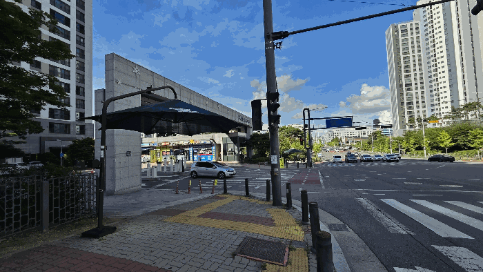 단지 출입구 주위 환경