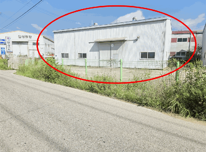 건물 가동 : 「남측」에서 촬영