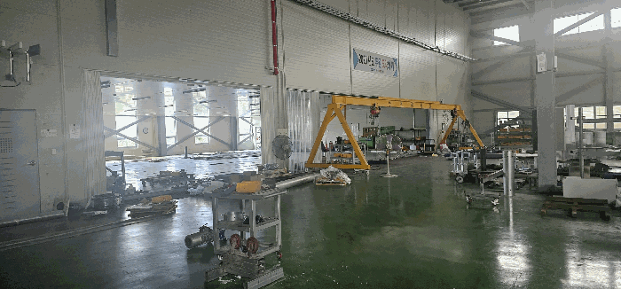 건물 공장내부 전경