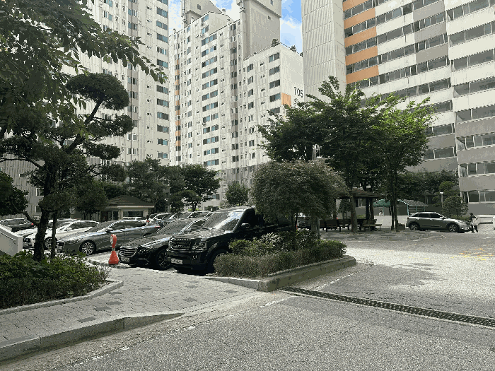 대상물건 단지 내 전경