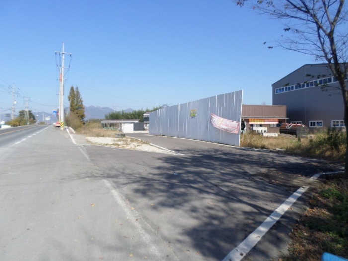 본건 기호[2,4] 토지 전경